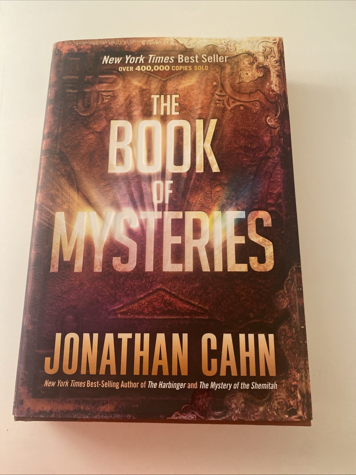 The Book of Mysteries Hardcover Jonathan Cahn New York Best Selling Author