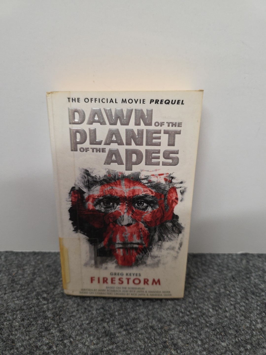 DAWN OF THE PLANET OF THE APES: FIRESTORM By Greg Keyes