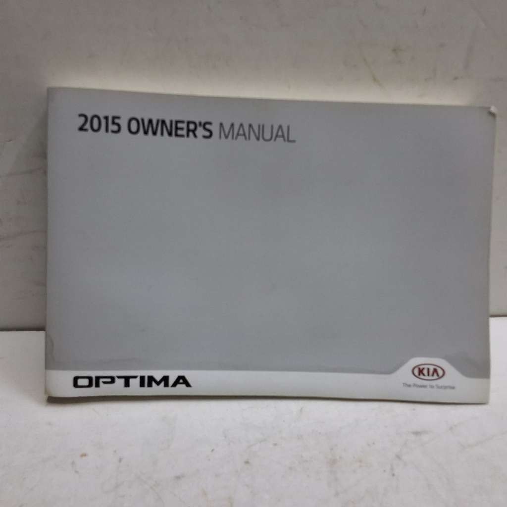 2015 Kia Optima Owners Manual Handbook Set with Case OEM H04B45014