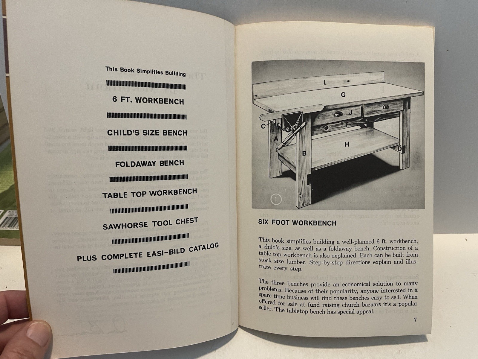 How To Build Workbenches ~ Easi-Bild ~ 1972 (b)