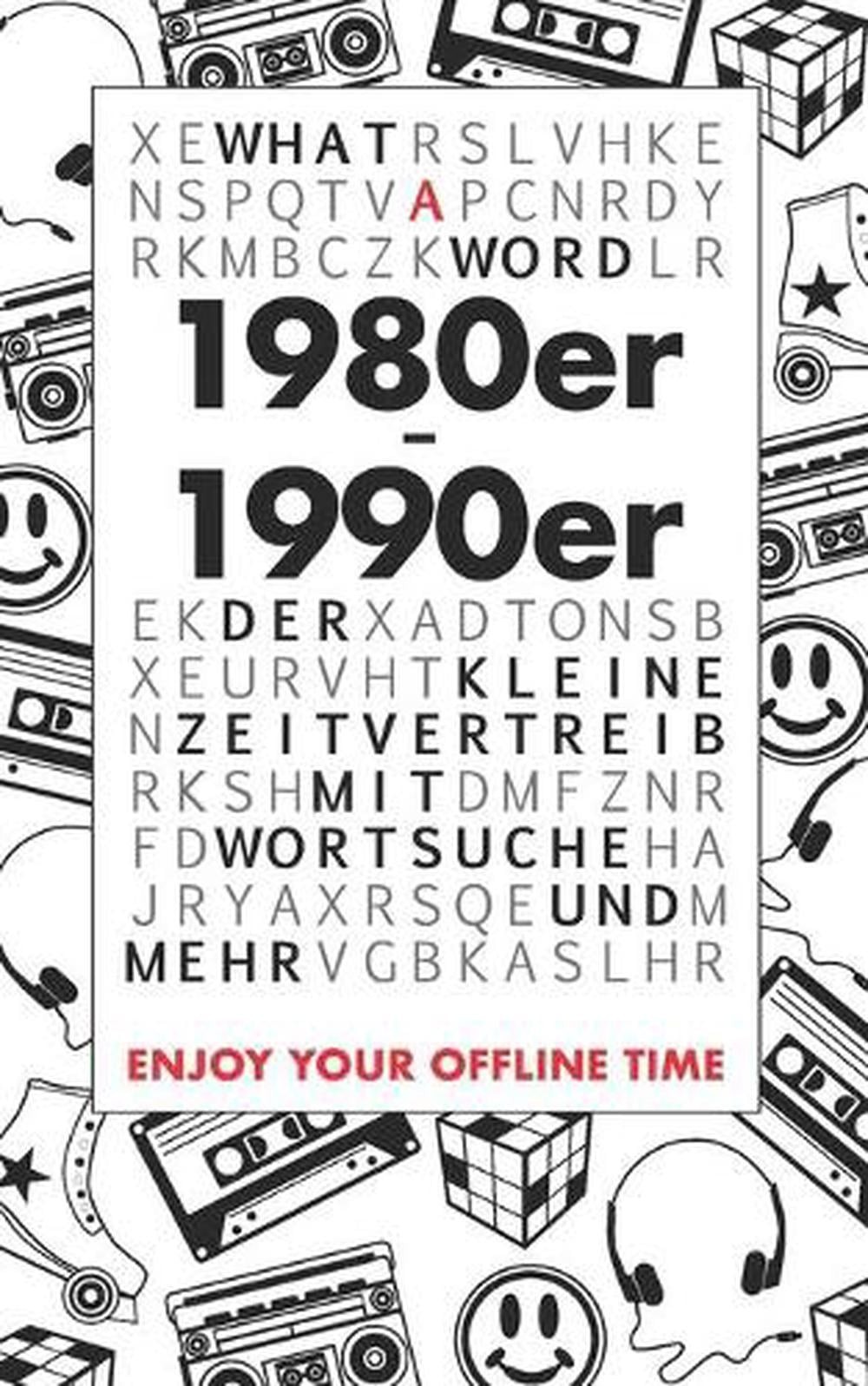 What A Word – 1980er – 1990er: Der kleine Zeitvertreib mit Wortsuche und mehr by