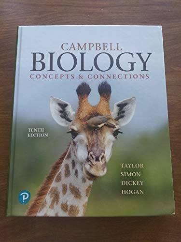 Campbell Biology Concepts and Connections – 10th NASTA edition – GOOD