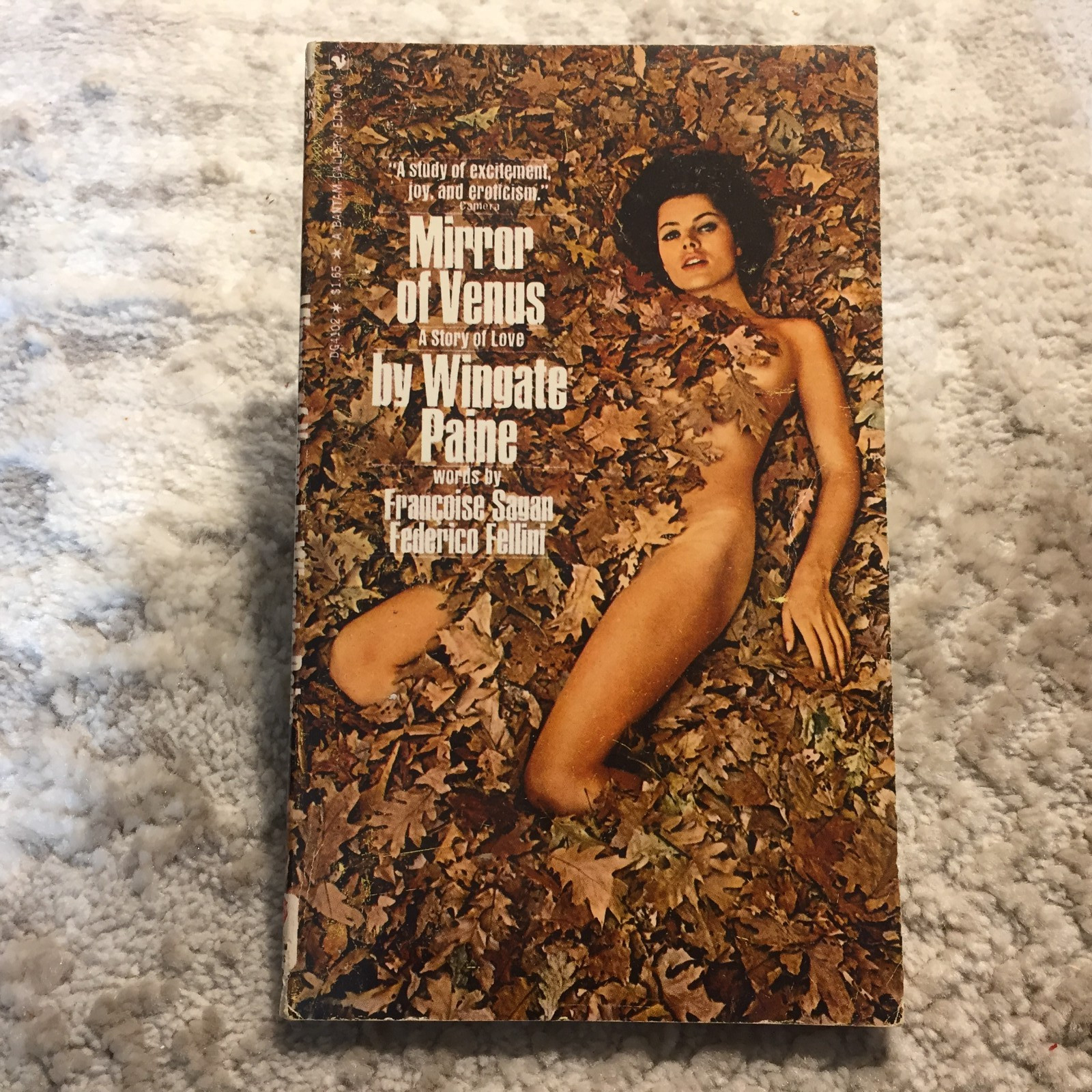 Mirror Of Venus Wingate Paine 1968 Bantam Books Photography Nude Figure Study