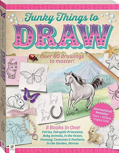 Funky Things to Draw: Flexi-bound – Paperback – GOOD