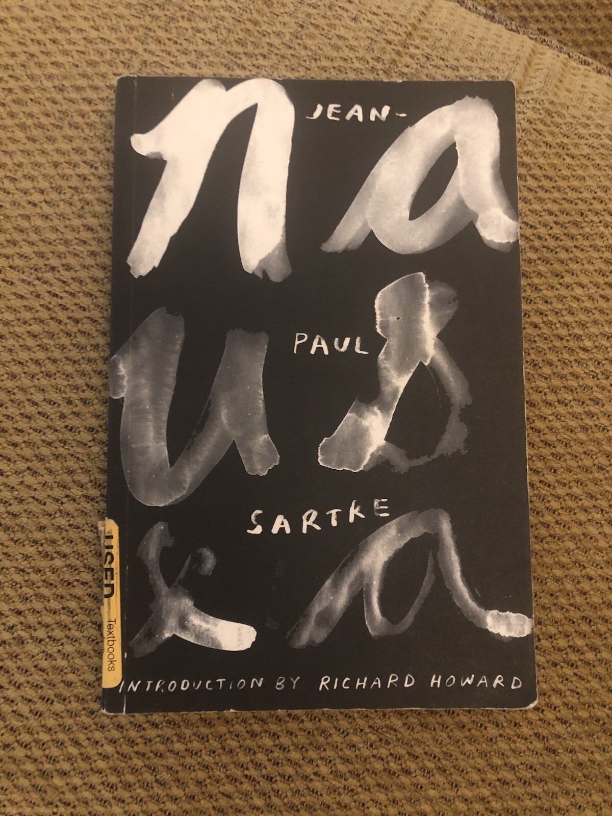Nausea by Jean-Paul Sartre (paperback)