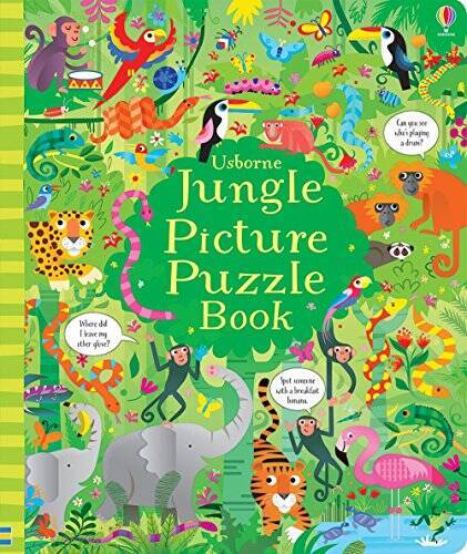 Jungle Picture Puzzle Book – Board book By Kirsteen Robson – GOOD