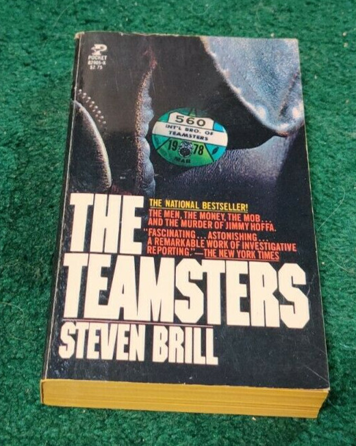 1979 THE TEAMSTERS Steven Brill Pocket Paperback Great Condition Hoffa Murder
