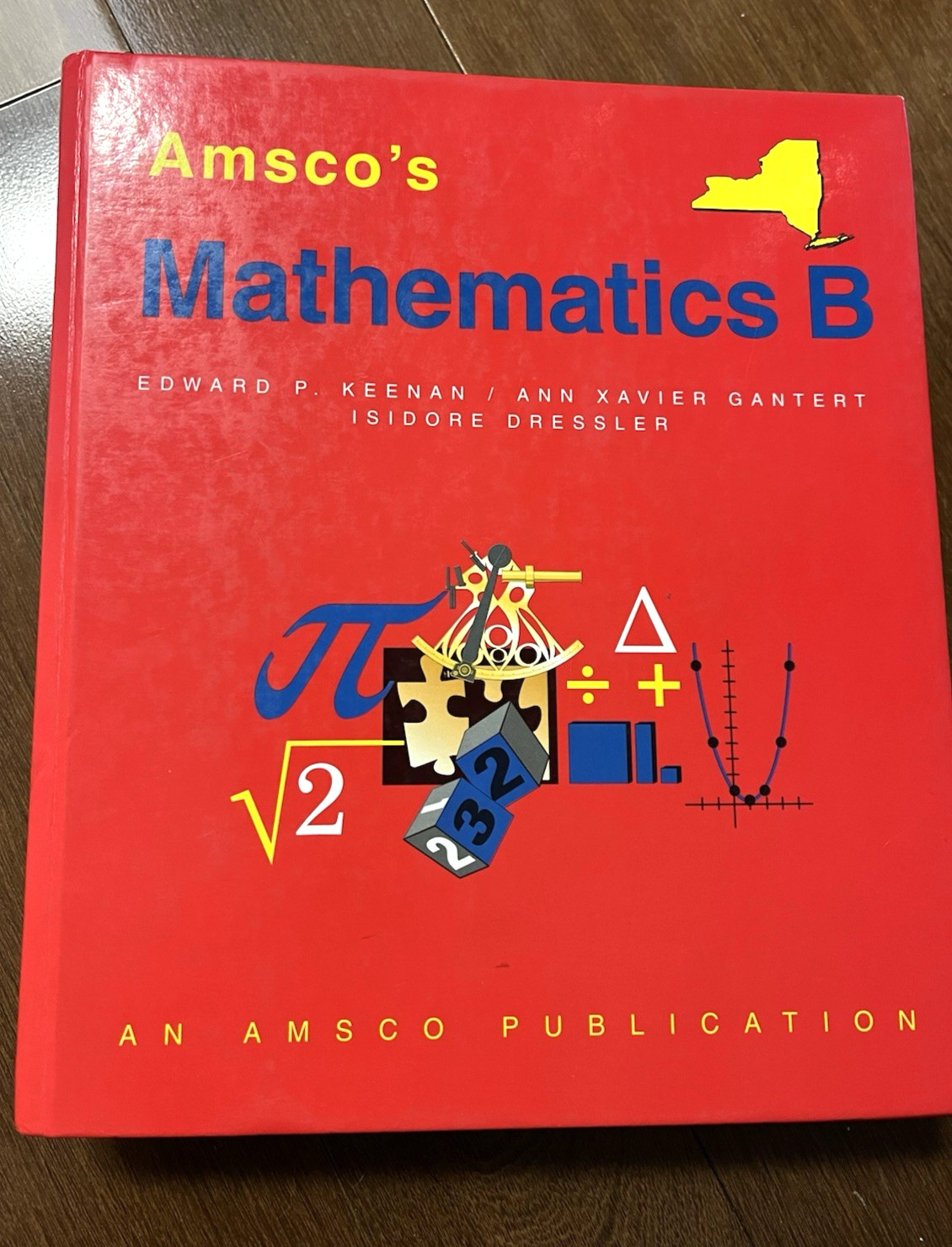 Mathematics B AMSCO NY Hardcover ISBN 1567655505