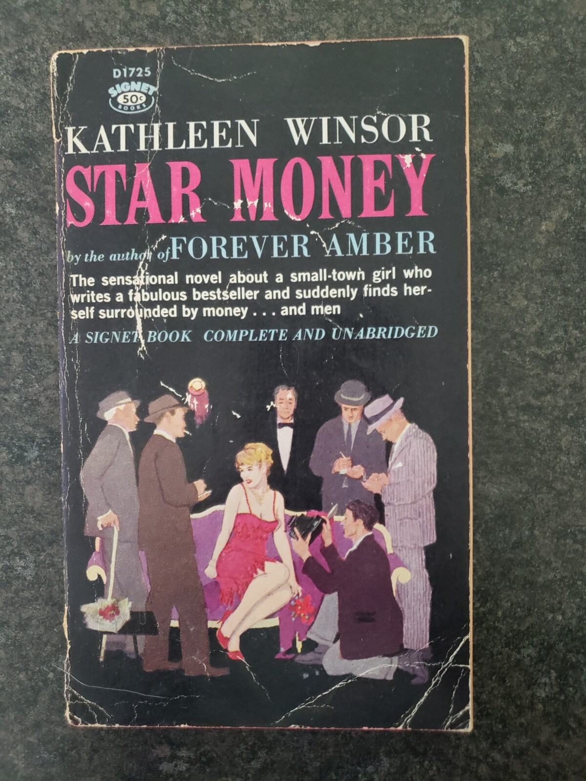 Star Money Kathleen Winsor Signet Paperback D1725 Gd 1951