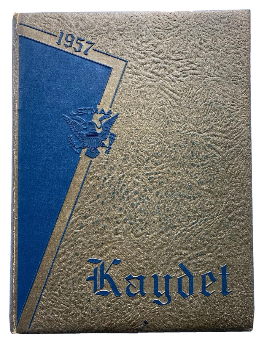 1957 ST. THOMAS MILITARY ACADEMY YEARBOOK, THE KAYDET, ST. PAUL, MN