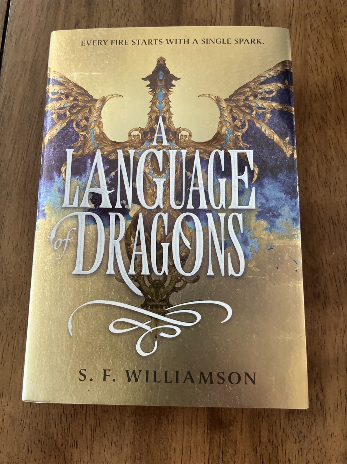 LITJOY Limited Edition Language Of Dragons Hardcover Signed Book Fantasy