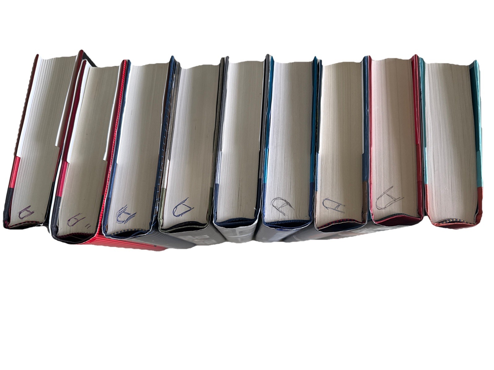 Clive Cussler Book – Dirk Pitt Novels – Lot of Nine (9) Hardcover
