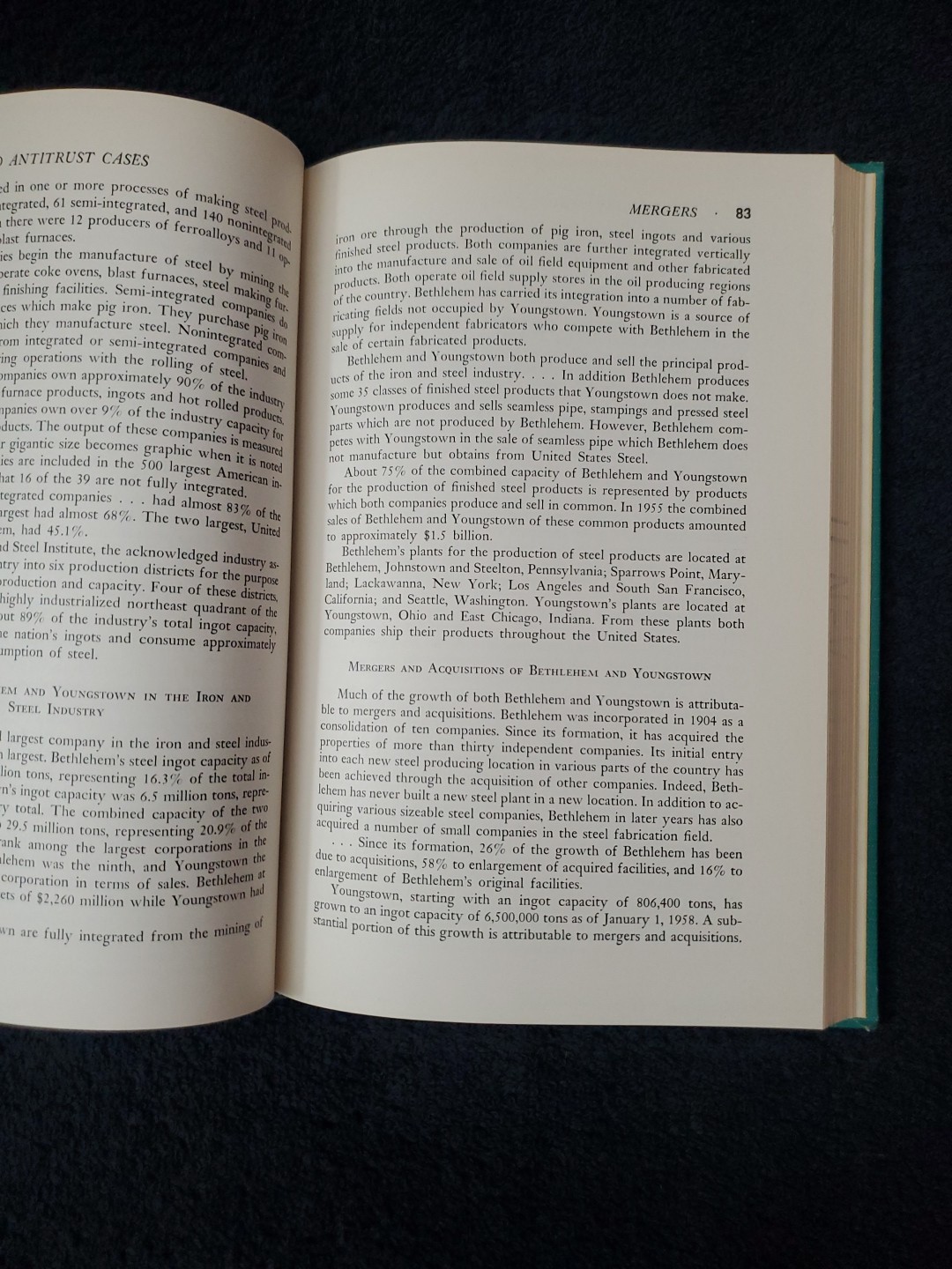 Selected Antitrust Cases Irwin M. Stelzer Revised Edition 1961 Landmark Decision