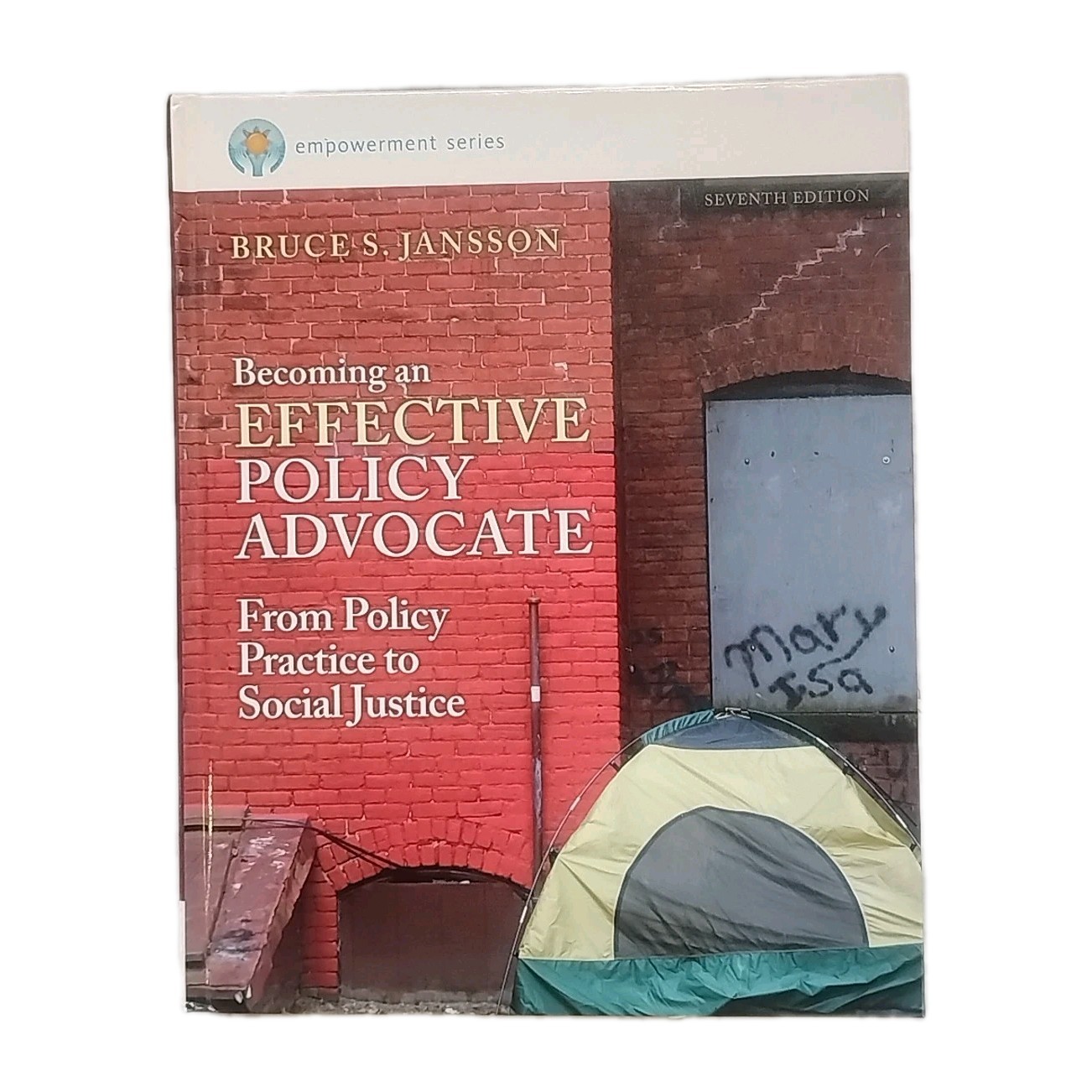 Becoming an Effective Policy Advocate Jansson 7th Ed Hardcover Textbook