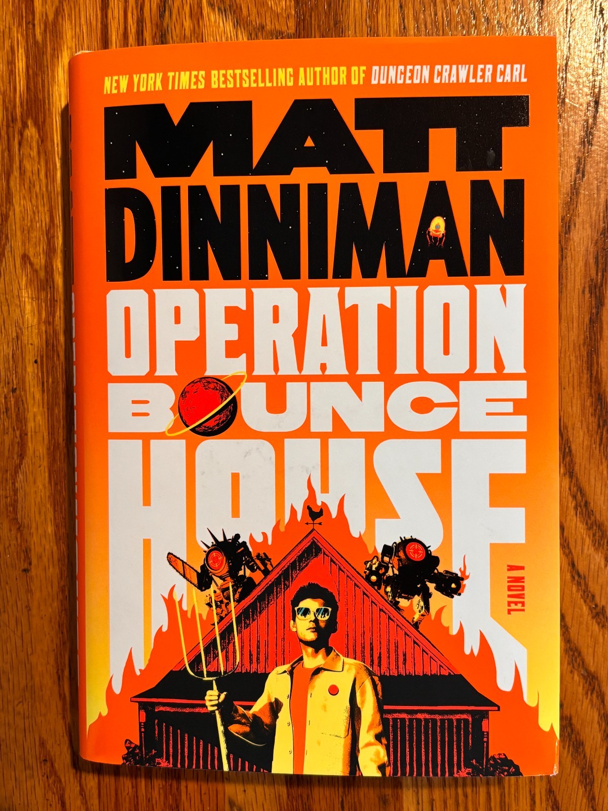 OPERATION BOUNCE HOUSE by Matt Dinniman New hardcover 1st Printing
