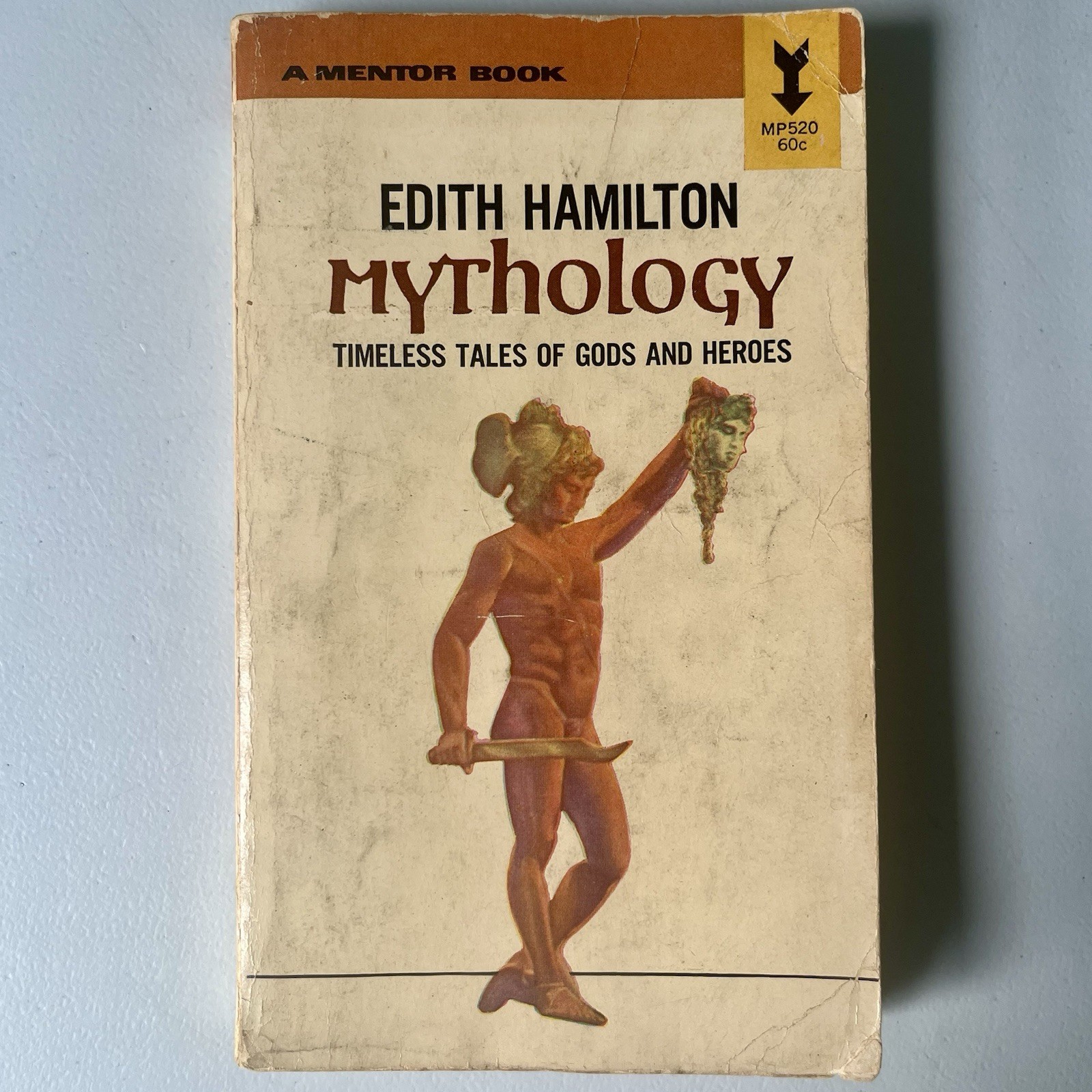Edith Hamilton Mythology 1942 Mentor 26th Printing 1960s Timeless Tales of Gods