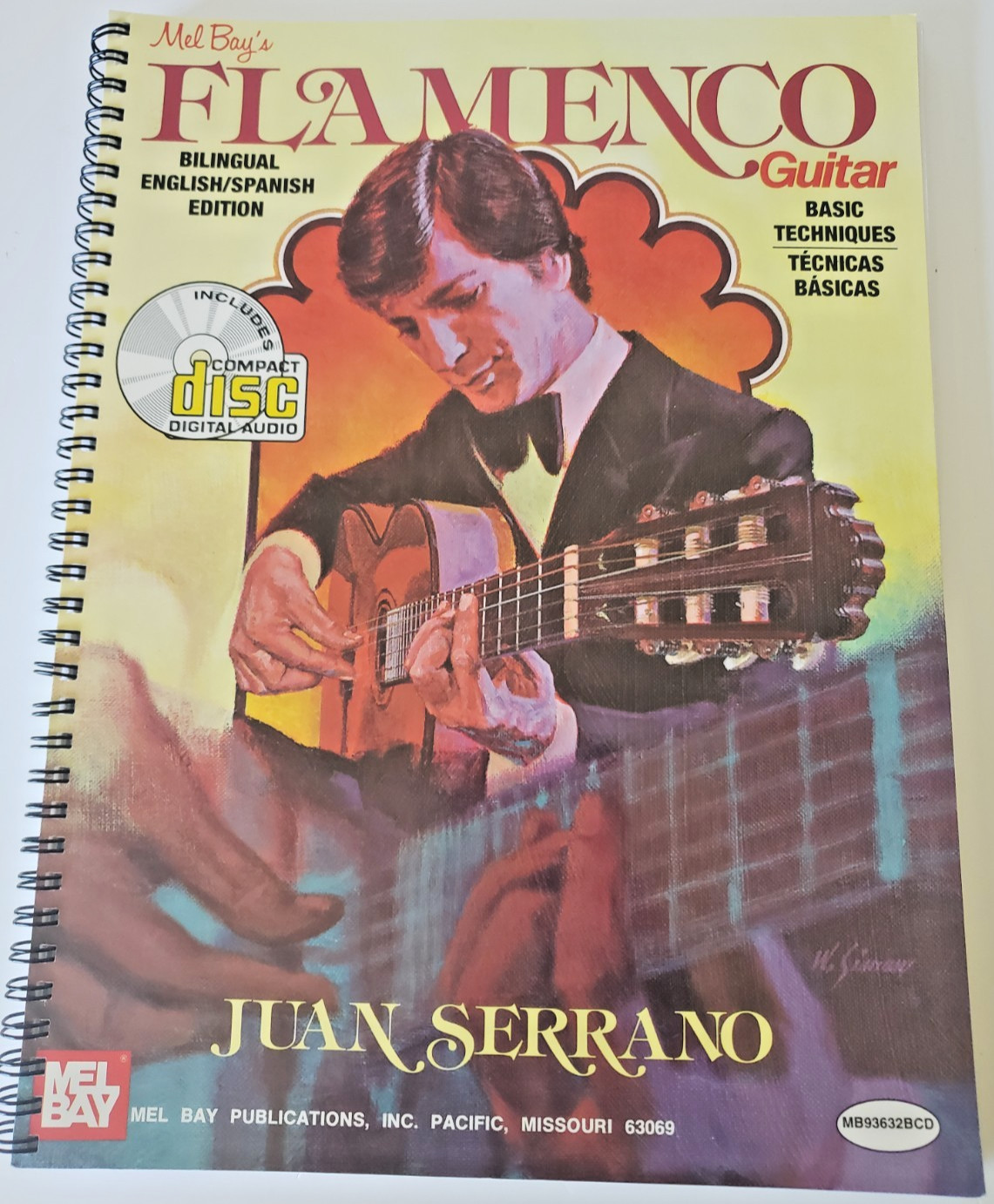 Mel Bay’s Flamenco Guitar: Basic Techniques (Book & CD), Juan Serrano, Very Good