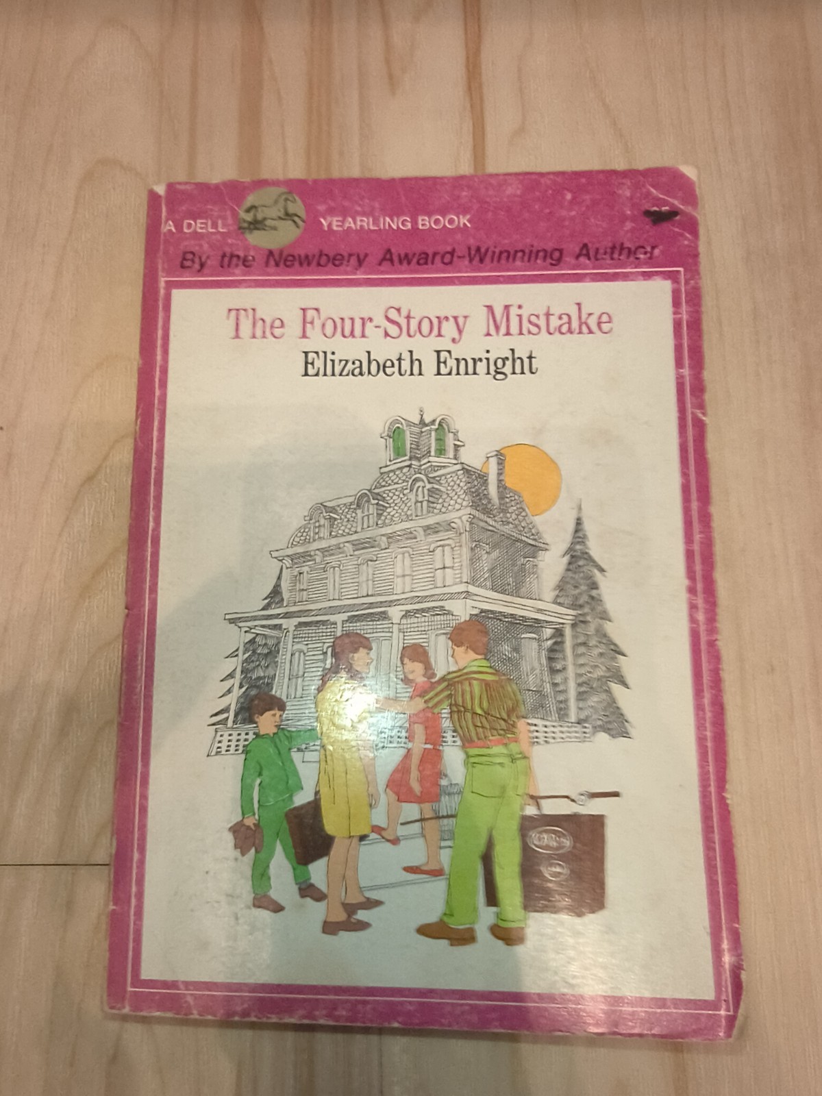 The Four-Story Mistake Elizabeth Enright 1973 Dell Yearling Children’s Fantasy