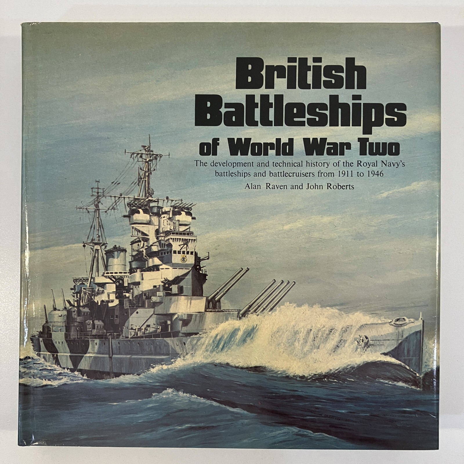 British Battleships of World War Two Vintage 1976 HCDJ Naval Institute Press