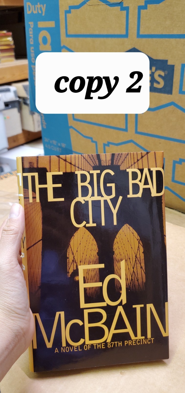 The Big Bad City By Ed McBain Simon & Schuster 1999 Hardcover
