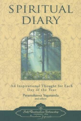 Spiritual Diary: An Inspirational Thought for Each Day of the Year ( – VERY GOOD