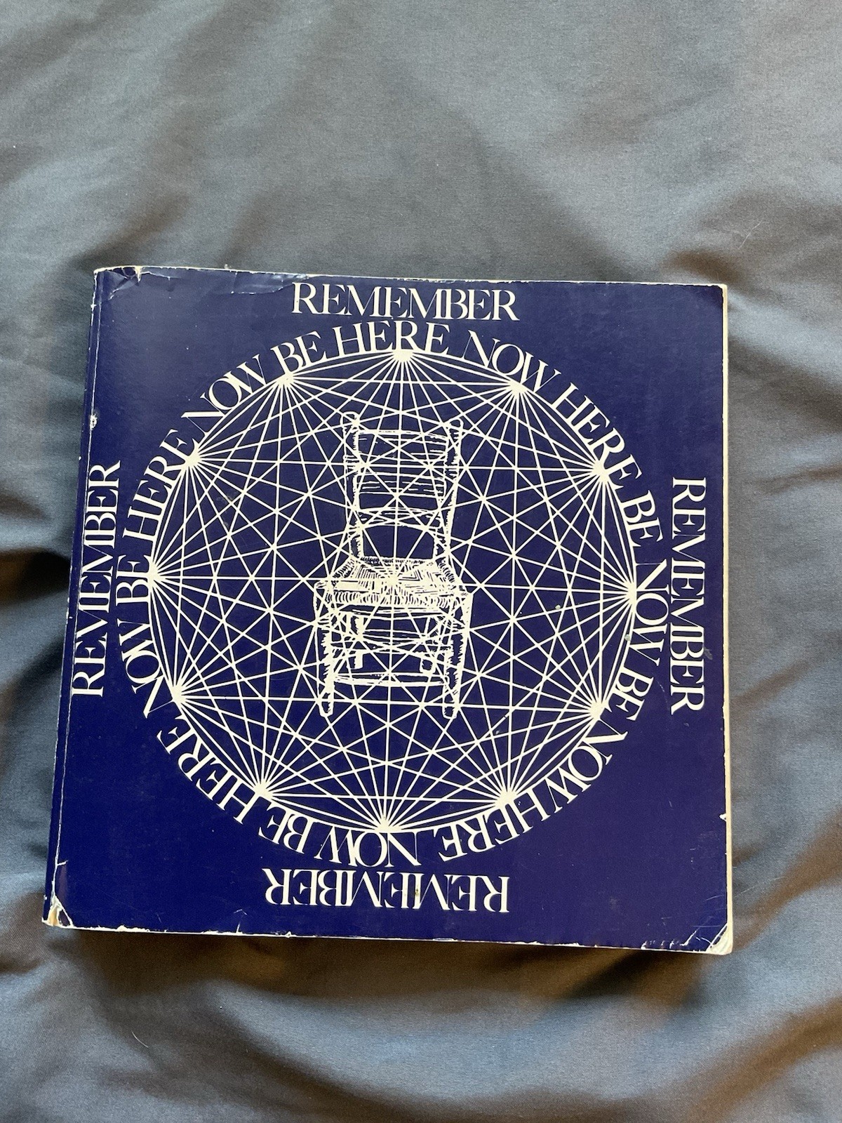 Ram Dass Be Here Now PB 1971 Illustrated Body Mind & Spirit Mindfulness