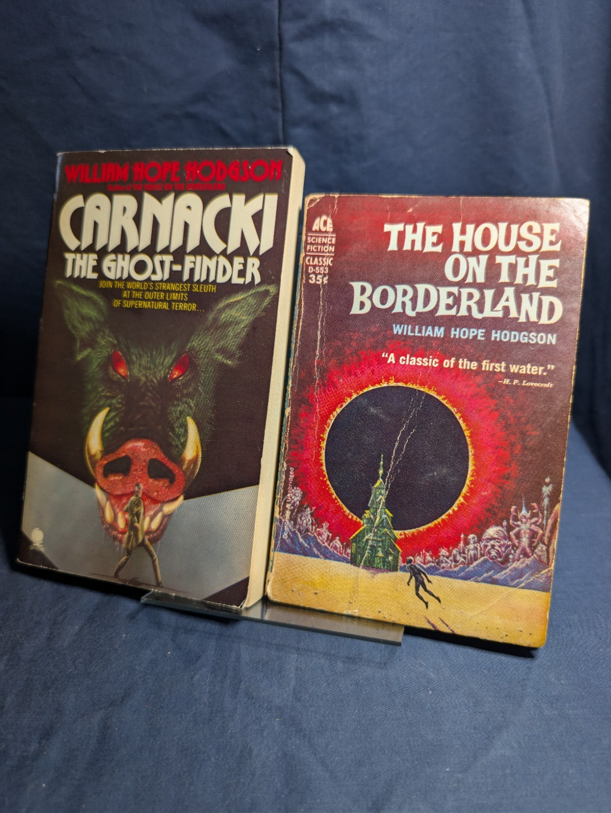 Hodgson 2 Book Lot Carnacki The Ghost-Finder The House on the Borderland Occult