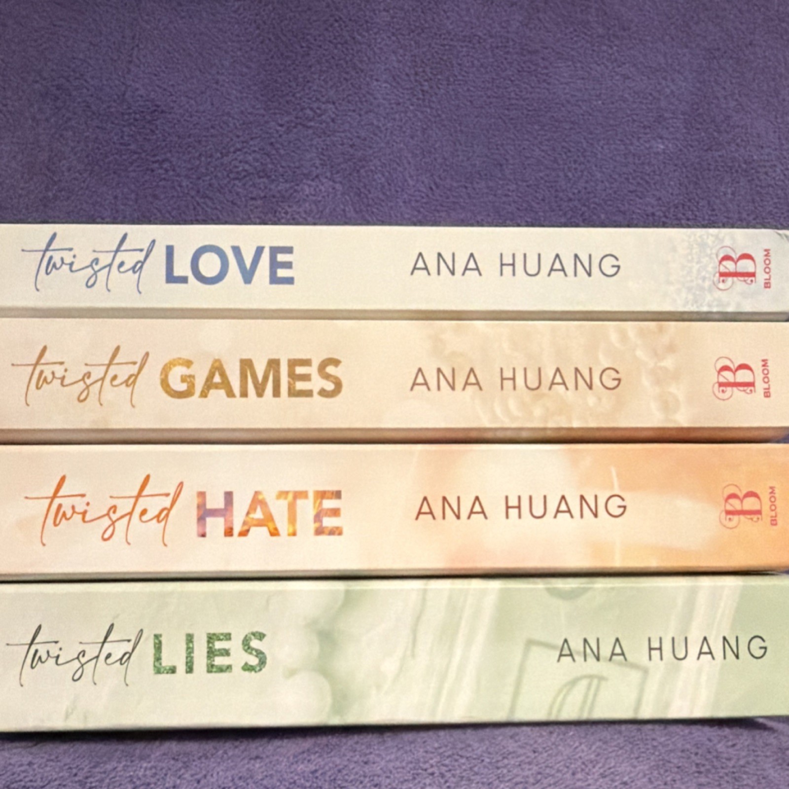 Ana Huang Twisted Series, AND ONE MYSTERY ROMANCE BOOK NOT PICTURED