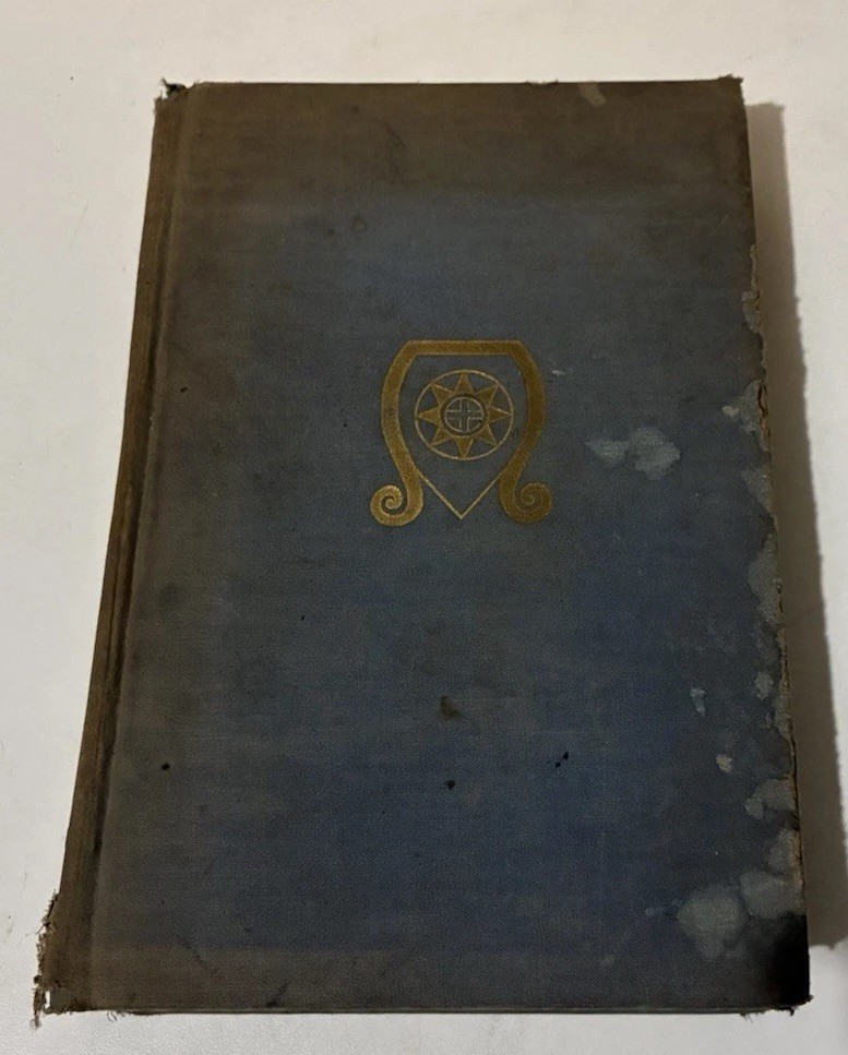 The Lost Continent of Mu James Churchward hardcover 4th printing 1933