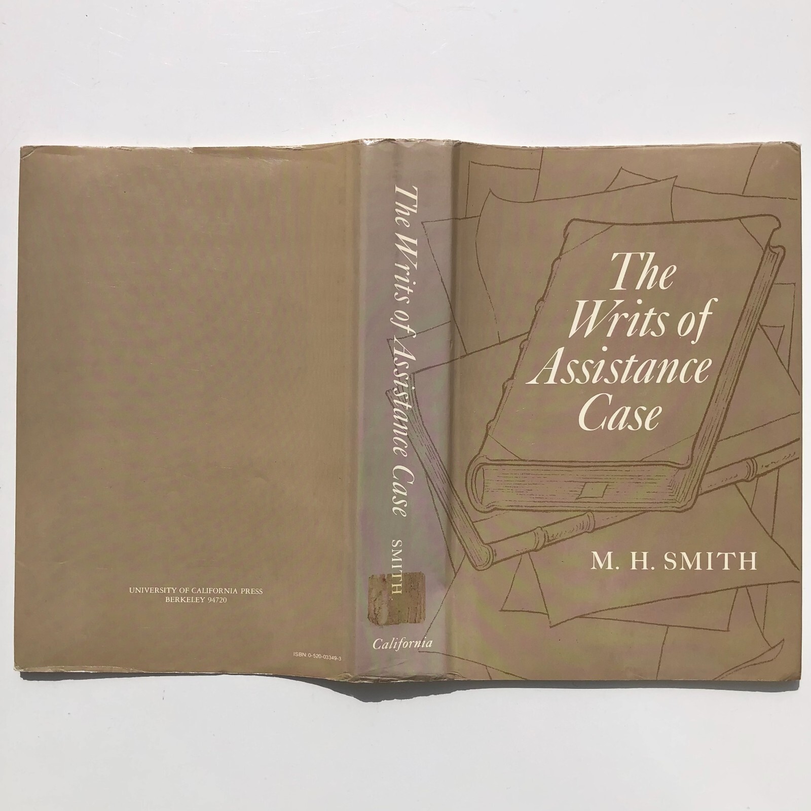 The Writs of Assistance Case by M. H. Smith 1978 Hardcover Law 0520033493 AS IS