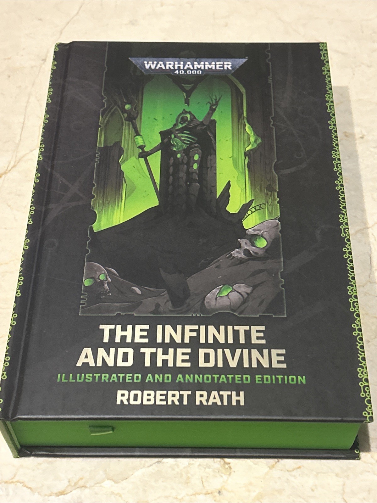 Black Library Warhammer 40K The Infinite The Divine Illustrated Annotated New