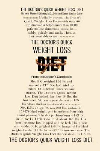 The Doctor’s Quick Weight Loss Diet