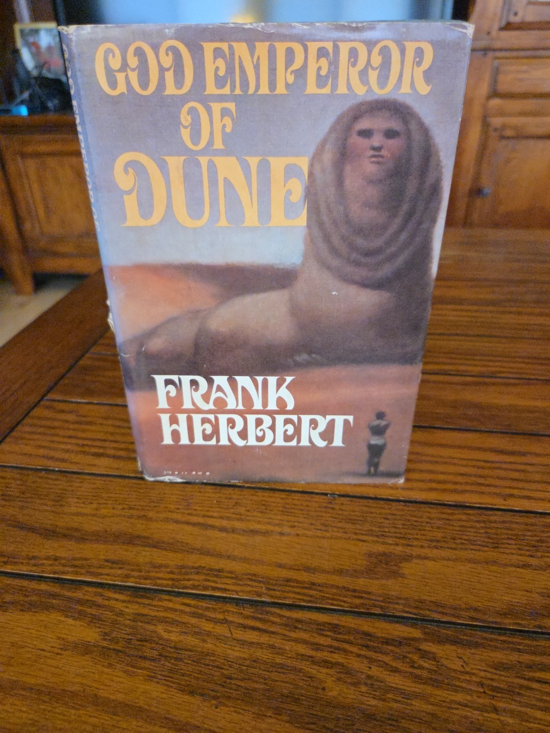 God Emperor of Dune Frank Herbert 1981 HC/DJ Book Club Edition BCE