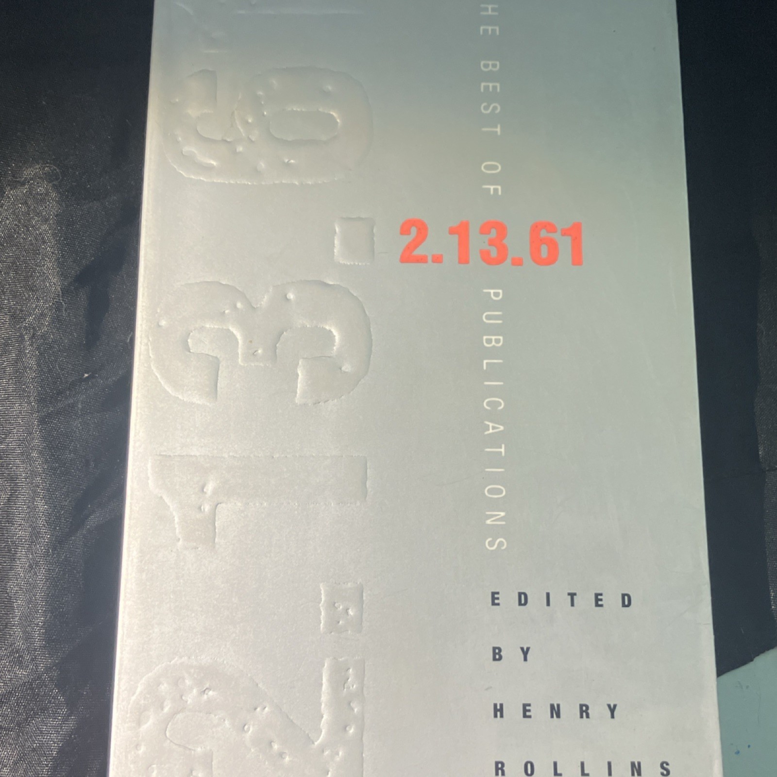 The Best of 2.13.61 Publications by Henry Rollins, Paperback, Literary Criticism