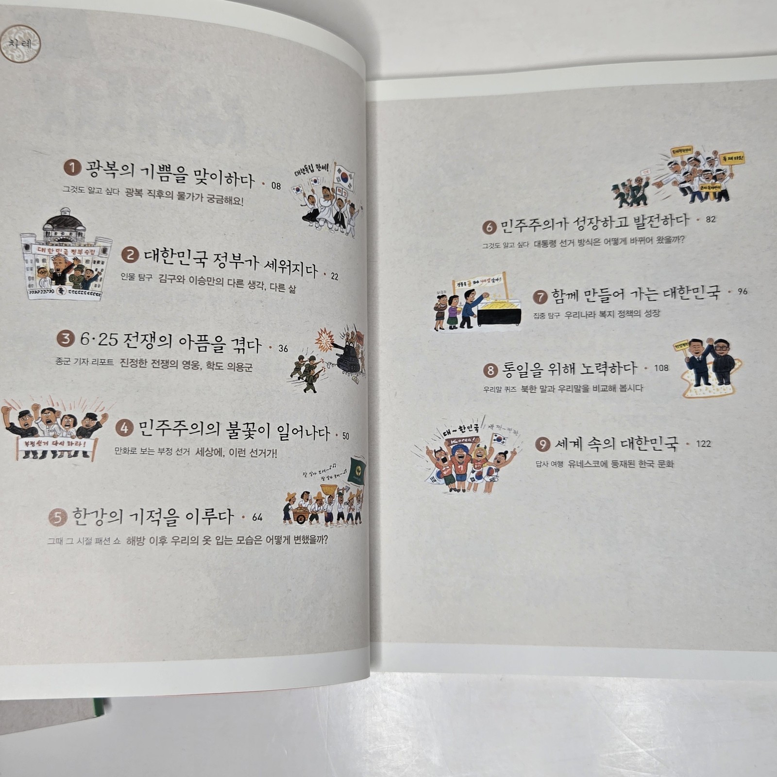 “한국사 뛰어넘기” (Leaping Over Korean History) – From Yeolda (열다) – Volumes 2, 3, & 6
