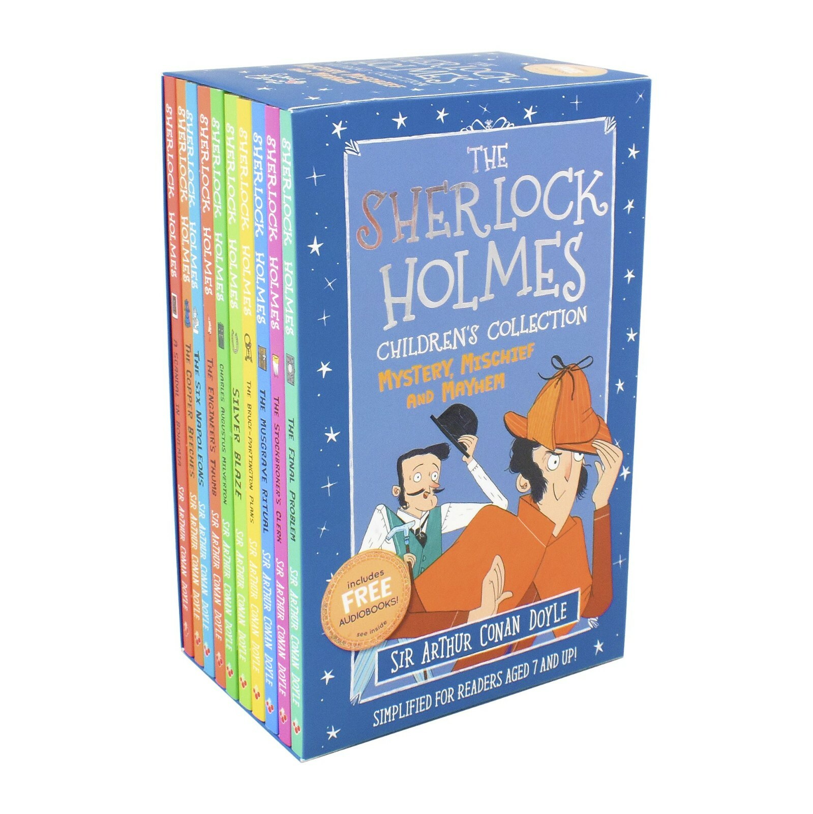 The Sherlock Holmes Children’s 10 Books (Series 2) by Sir Arthur Conan Doyle- PB