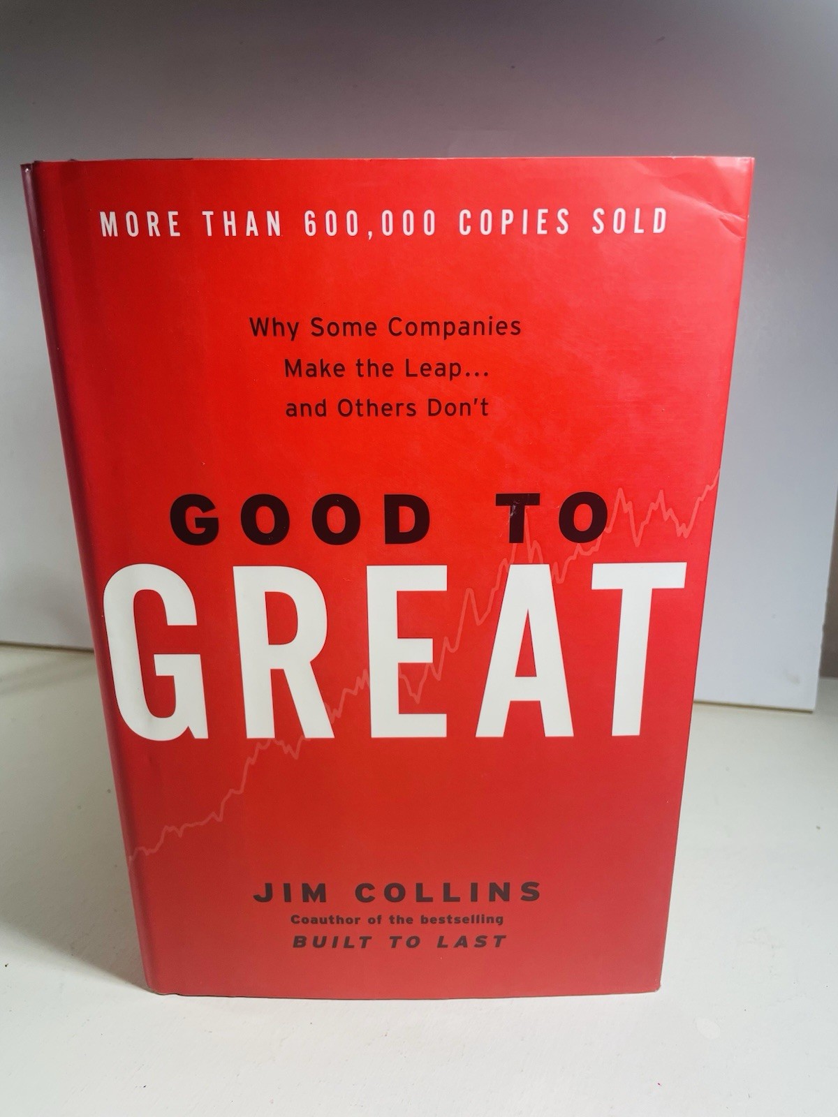 Good to Great SIGNED Jim Collins /2001 1st Ed later run/ Hardcover+Dustjacket