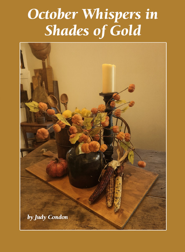 OCTOBER WHISPERS IN SHADES OF GOLD – JUDY CONDON – FALL 2026 BOOK
