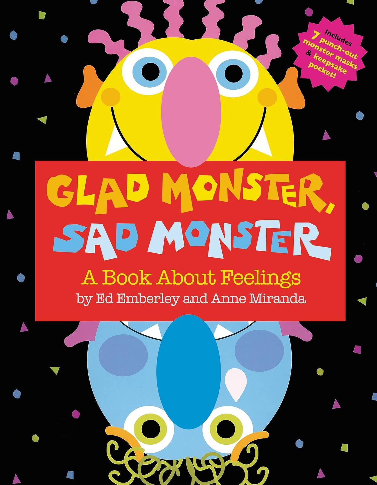 Glad Monster, Sad Monster – hardcover Ed Emberley|Anne Miranda