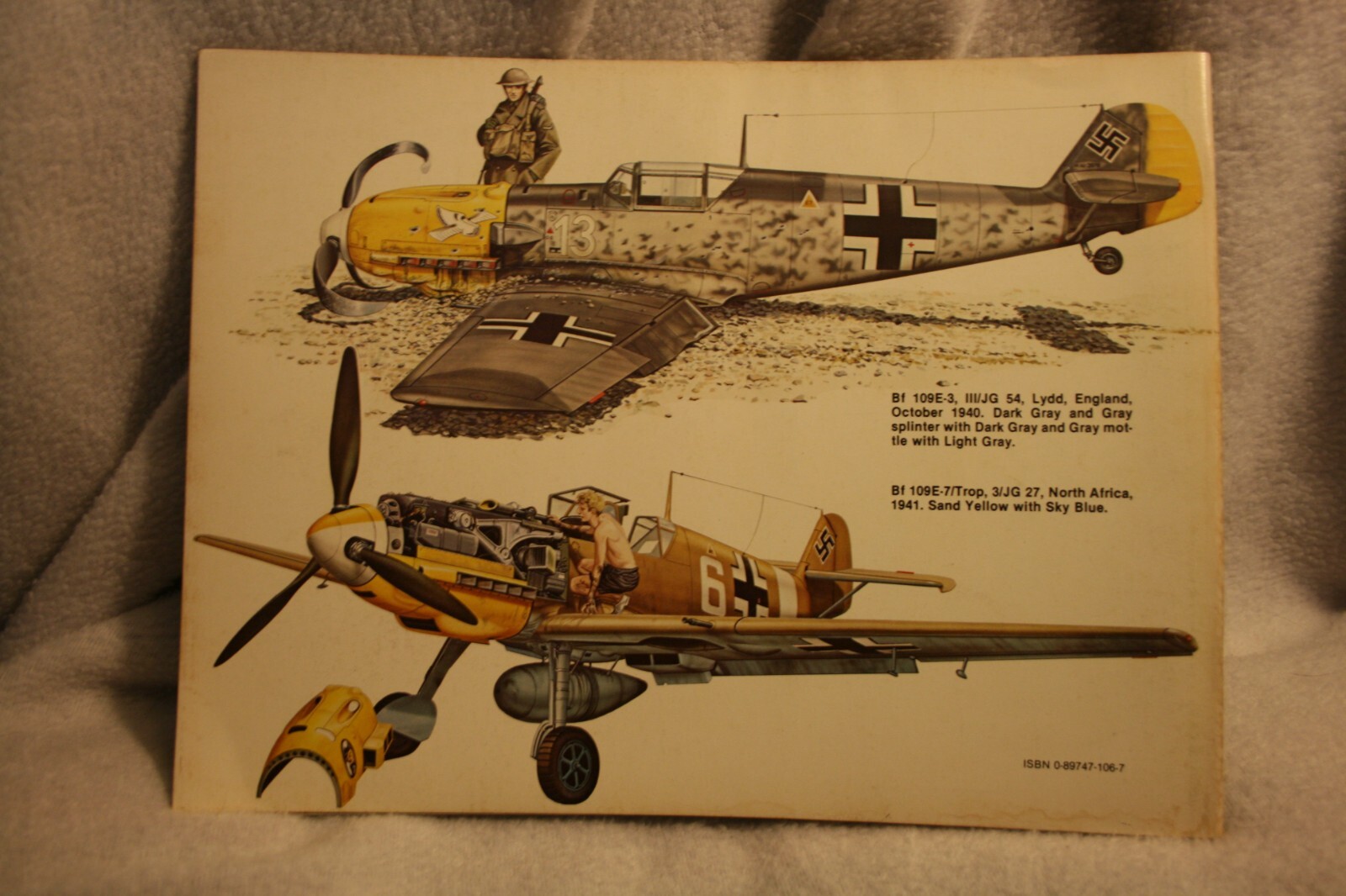 Messerschmitt Bf 109 Part 1 in Action Squadron Signal Book # 1044 Good Condition