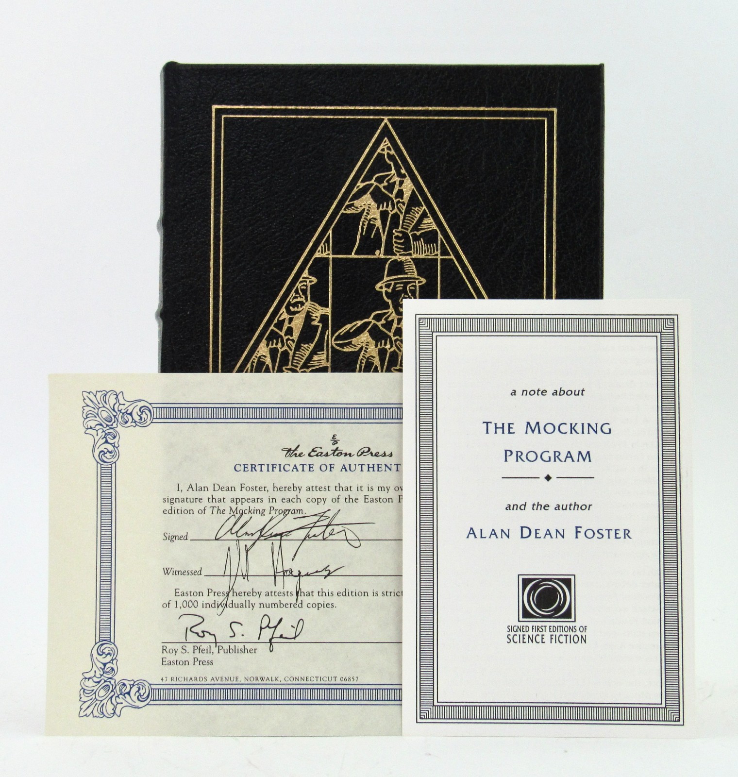 THE MOCKING PROGRAM Alan Dean Foster 2002 Easton Press Signed First Edition Fine