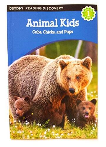 Bendon Reading Discovery Level 1 – Animal Kids Cubs, Chicks,and Pups (K t – GOOD