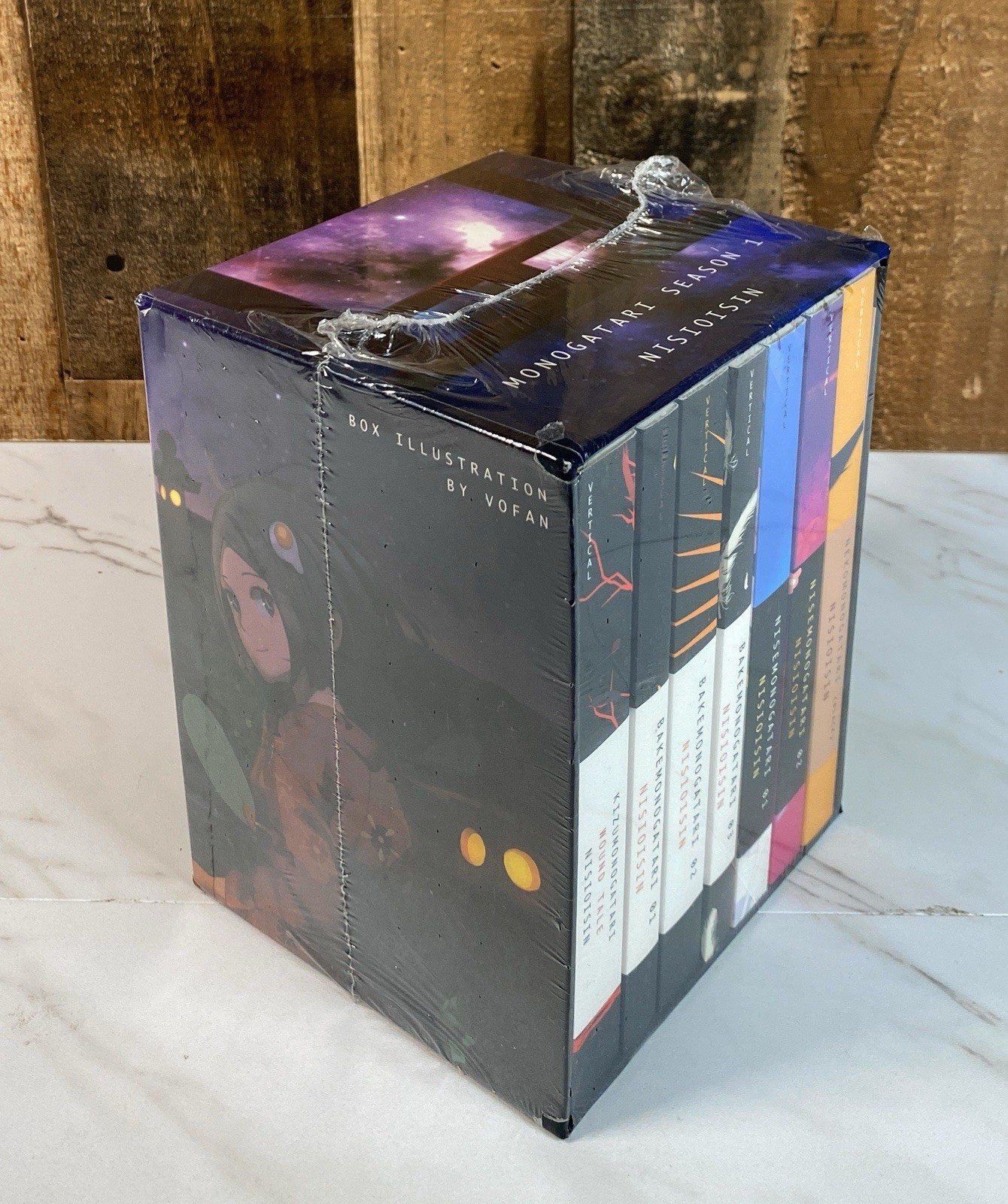 Monogatari Series Season 1 Box Set Light Novel Collection NISIOISIN PB NEW Seale