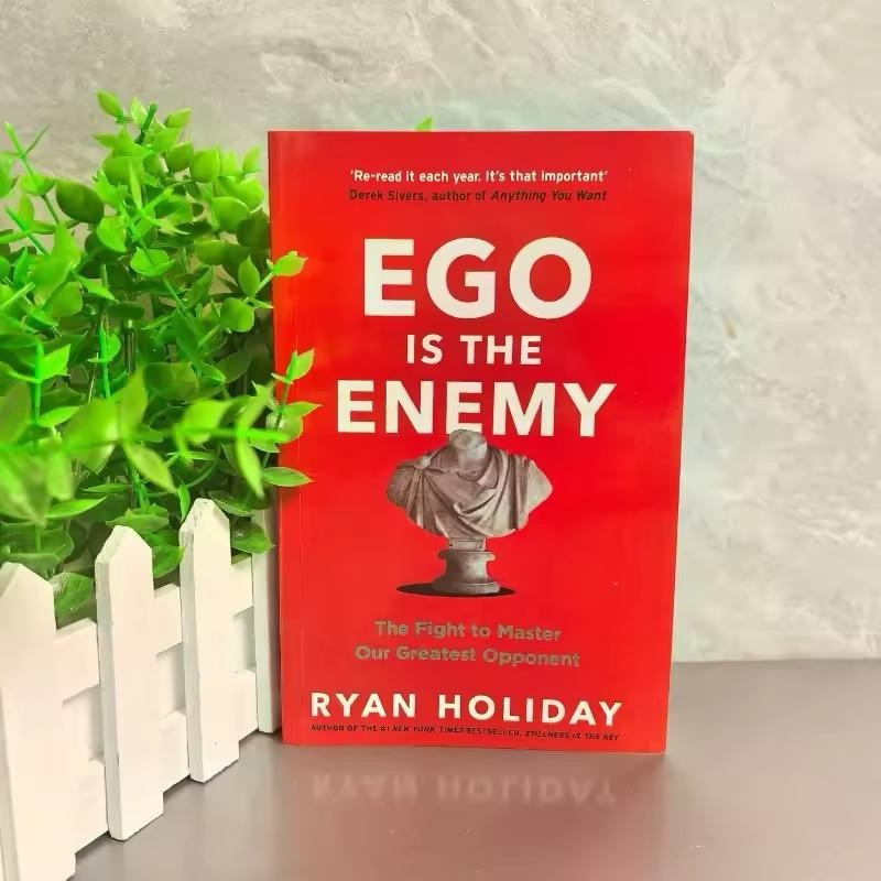 EGO IS THE ENEMY By Ryan Holiday Paperback Novel #1 New York Times Bestseller Bo